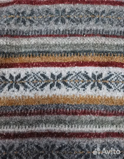 Винтажный джемпер Ирландия XL