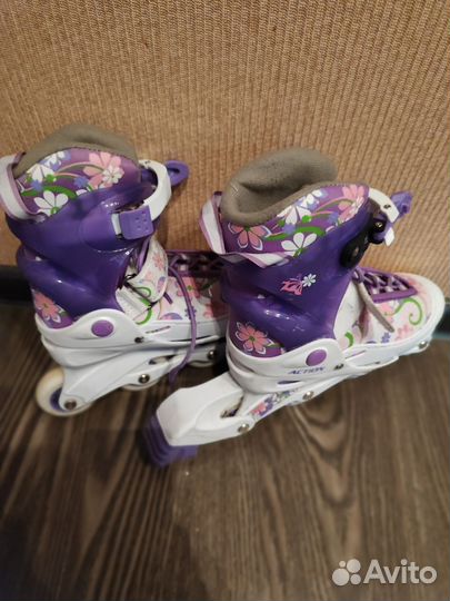 Роликовые коньки детские раздвижные