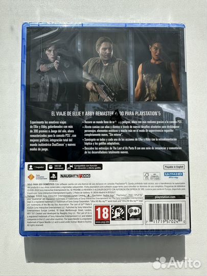 Игры для PS5/ The Last of Us part 2 Remastered
