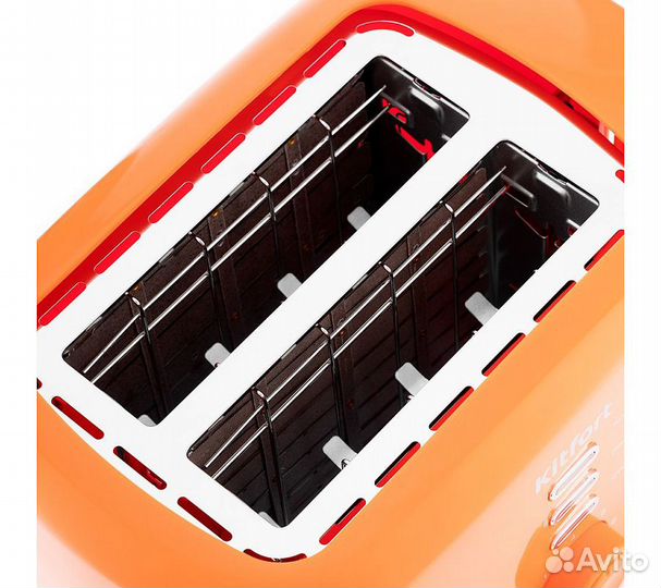 Тостер Kitfort кт-2050-4 оранжевый