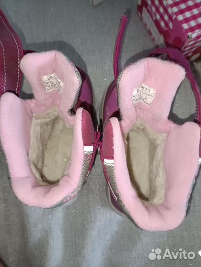 Ботинки зимние термо мембрана 27