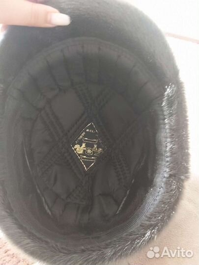 Меховая мужская кепка