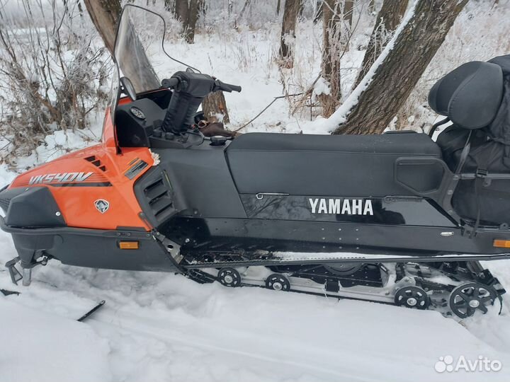 Снегоход yamaha vk 540 5