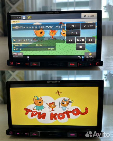 Магнитола Pioneer Carrozzeria avic-RZ502 USB BT