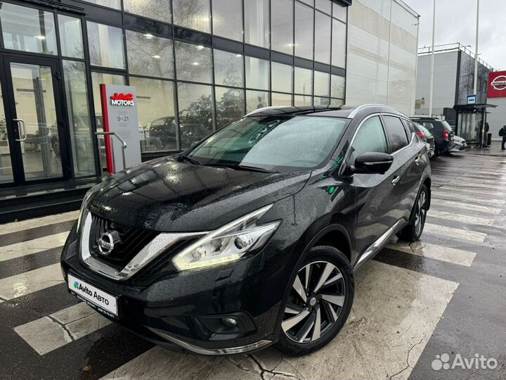 Nissan Murano 3.5 CVT, 2017, 41 456 км