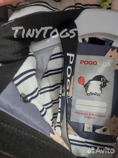 Комбинезон демисезонный для мальчика 74-98