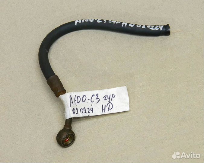 Шланг гур обратка Audi 100 C3 (от рейки)