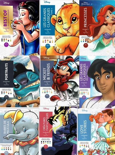 Disney раскраска pdf