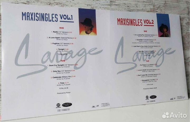 Savage -Maxisingles Vol.1 & Vol.2 /2020 Europe/ Lp