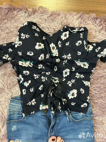 Джинсы женские stradivarius 34