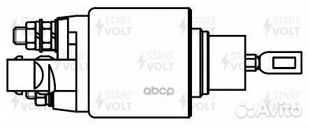 Реле втягивающее стартера VSR 1816 startvolt