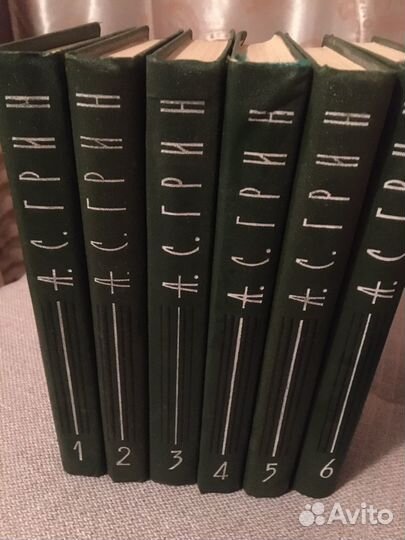 Собрание сочинений А.Грина в 6 томах