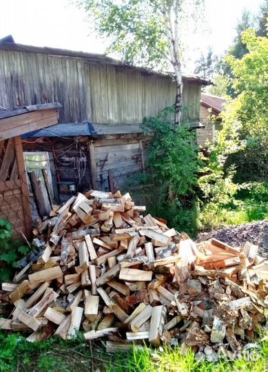 Дрова колотые Осина