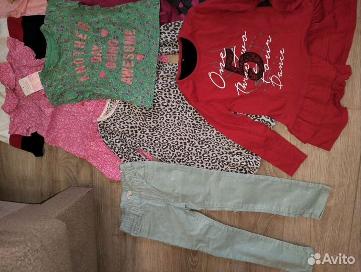 Пакетом летние вещи на 98-104 3-4 года 14 вещей