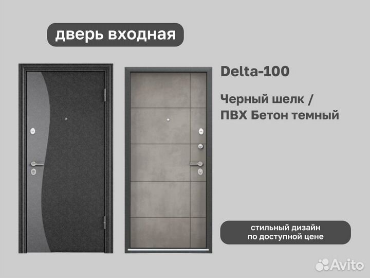 Входная дверь Delta-100 в квартиру