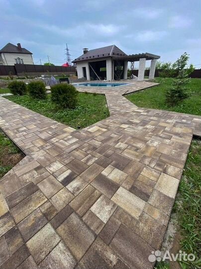 Тротуарная плитка с завода