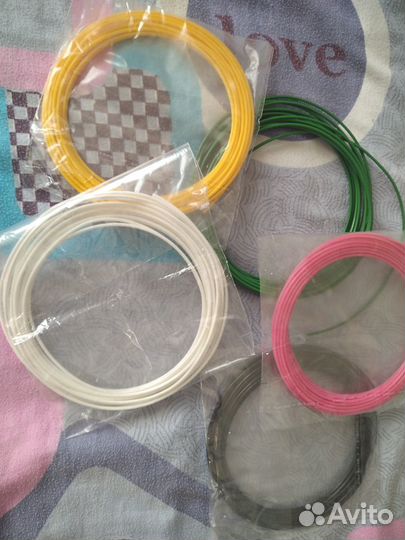 Пластик для 3d ручки