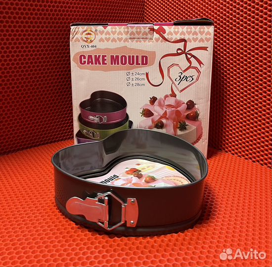 Cake Mould 3pcs QYX-404