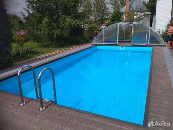 Пластиковый бассейн