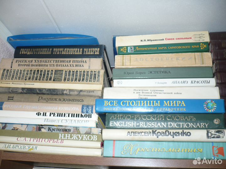 Альбомы живописи и книги по искусствоведению