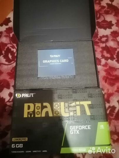 Видеокарта gtx 1660 super