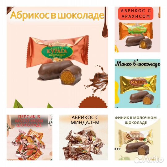 Конфеты оптом и розница