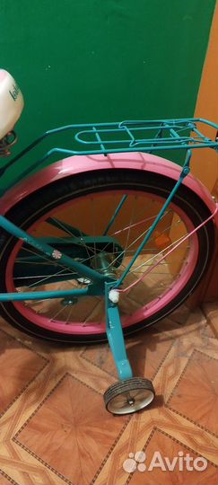 Детский велосипед 4х колесный