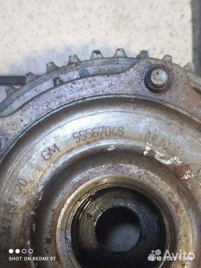 Фазорегулятор Chevrolet Cruze