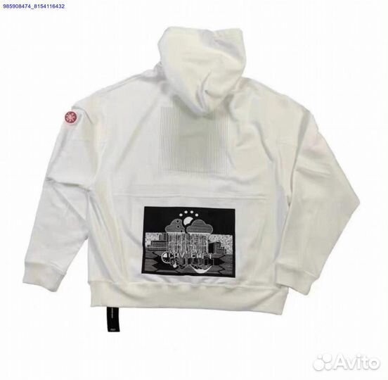 Белое худи Cav Empt — стиль и комфорт