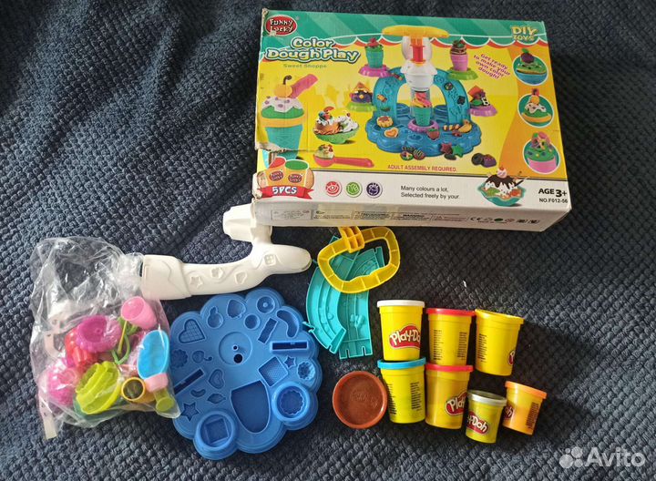 Фабрика мороженого play doh