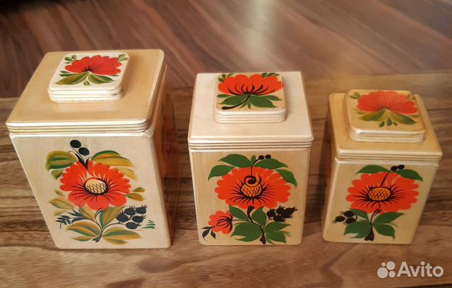 Набор - короба для сыпучих продуктов