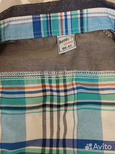 Рубашка для мальчика 104