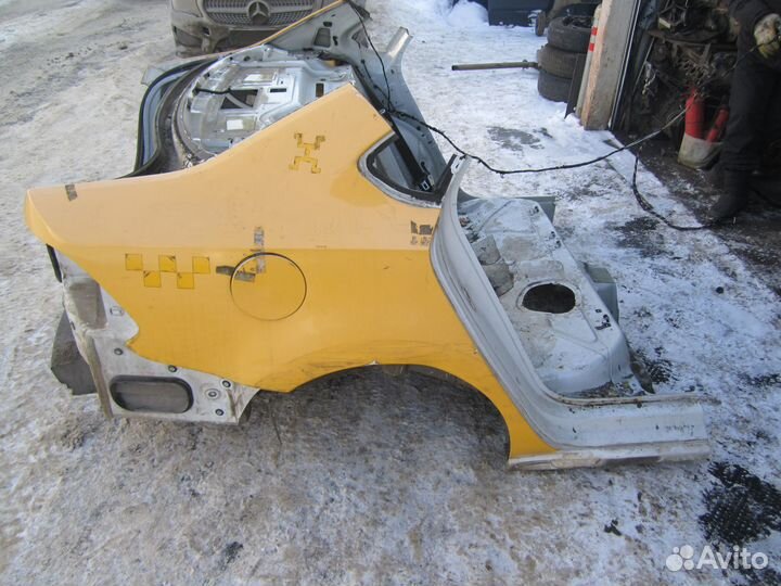 Задняя часть кузова volkswagen polo 5