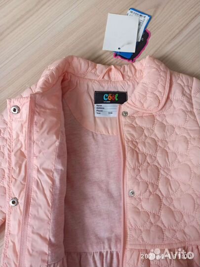 Новая лёгкая куртка и ветровка б/у р.98-104