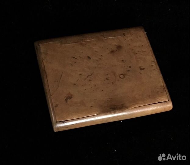 Портсигар, корельская береза, 19 век