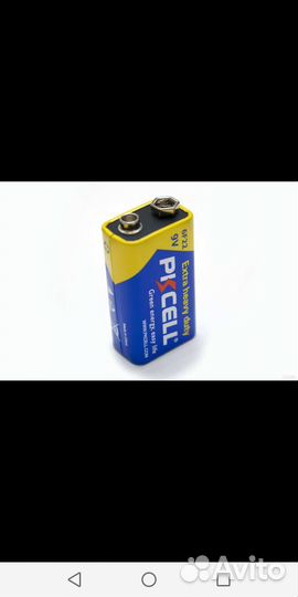 Батарейка 9v Крона Pkcell