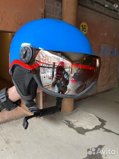 Шлем горнолыжный детский с визором Salomon