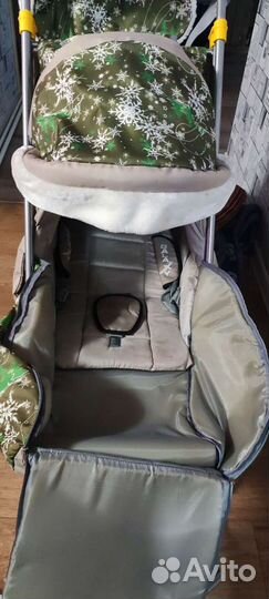 Детские санки коляска бу