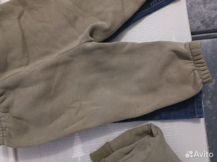 Костюм и джинсы детские 80