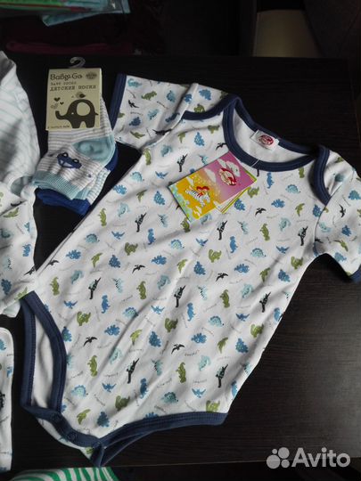 Пакет одежды на мальчика 80-86см