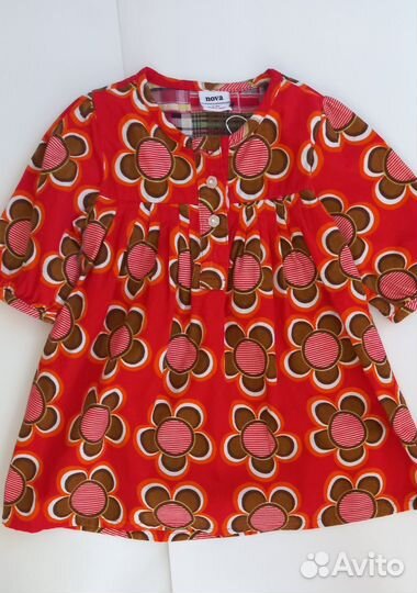 Платье из вельвета 3-4 года