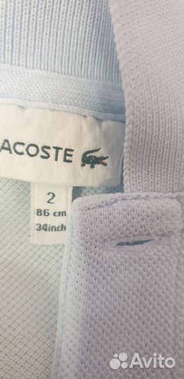 Поло для мальчика Lacoste оригинал на 4 и 2 года