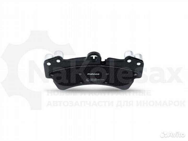 Колодки тормозные передние к-кт Metaco 3000-088