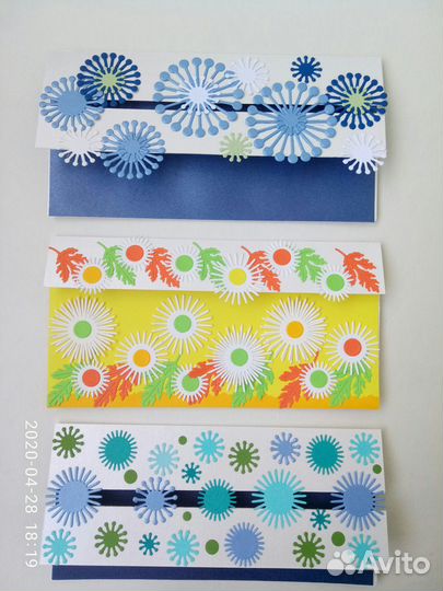 Конверт для денег подарочный