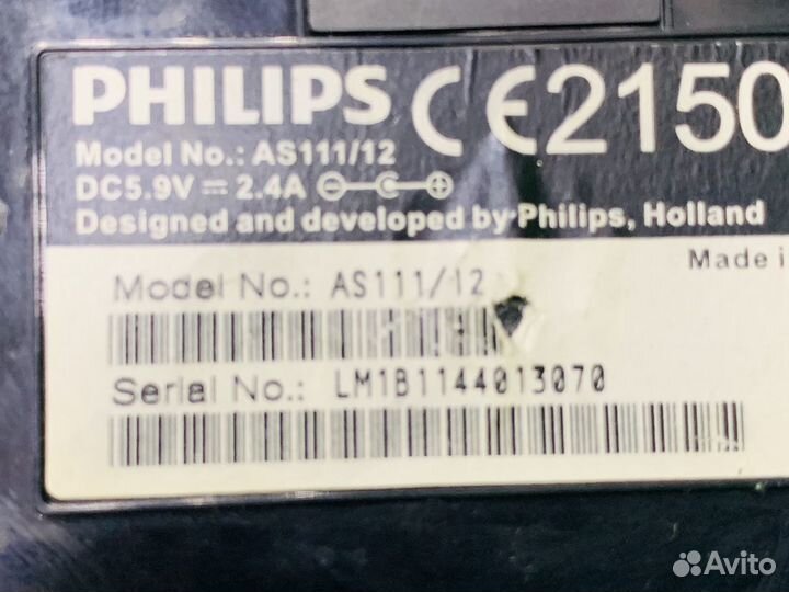 Портативная акустика Philips AS111