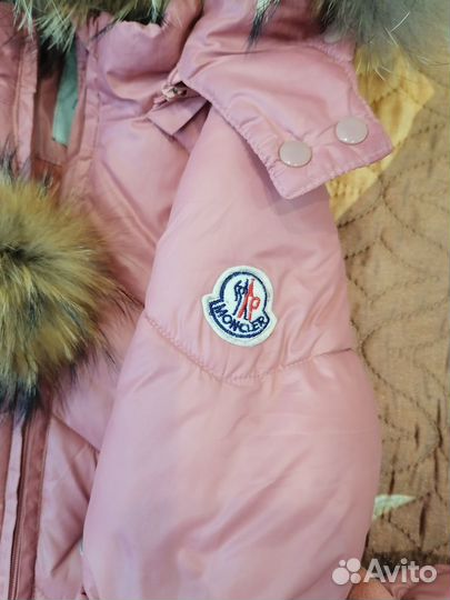 Комбинезон зимний для девочки 68-74 Moncler