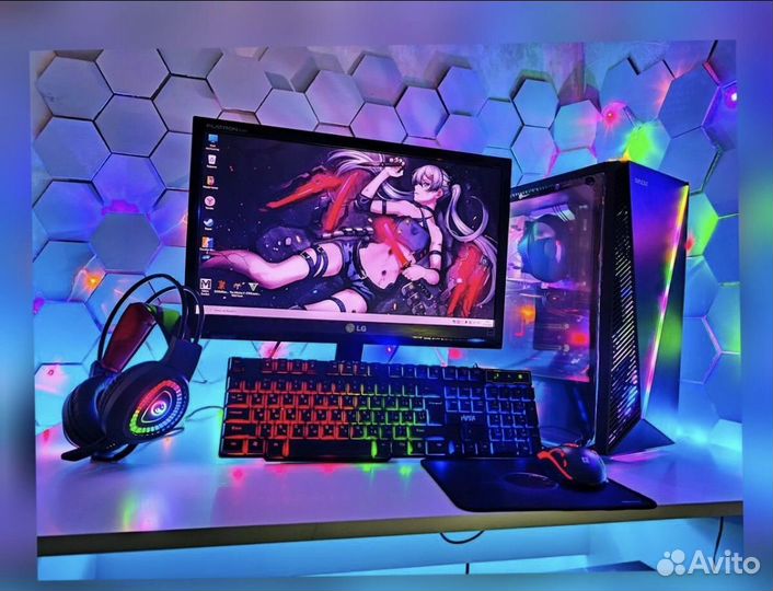 Новый игровой компьютер 10 ядер/32GB/GTX/SSD