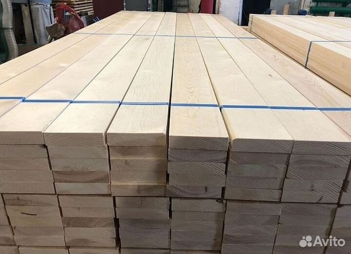 Доска сухая строганная ель