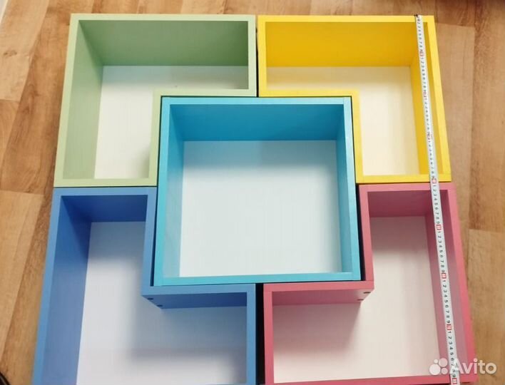 Полка настенная деревянная