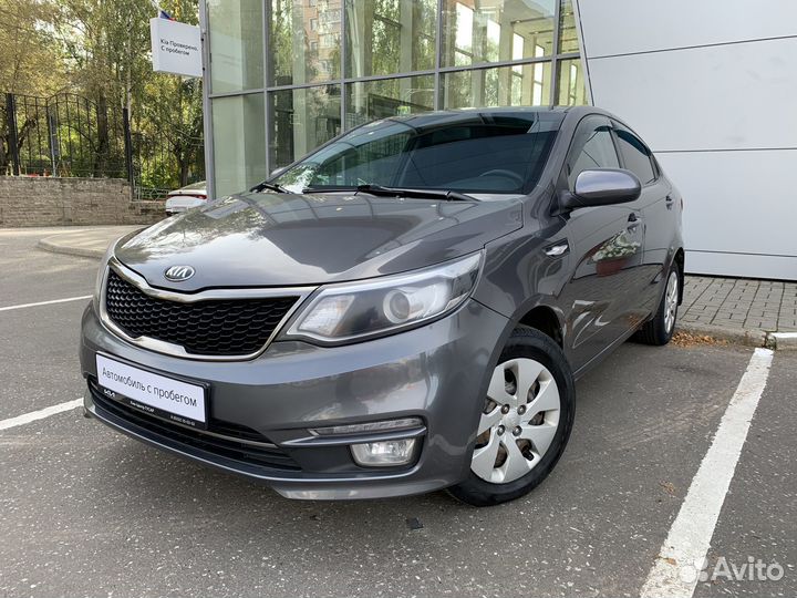 Kia Rio 1.6 МТ, 2016, 163 856 км